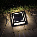 Waterproof 12 LED Solar Lawn Lamp Garden Yard Fence Path Street Night Light