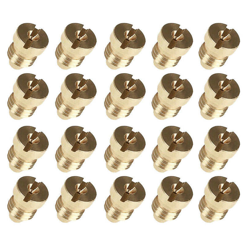 20X 1.1mm Foam Orifice Nozzle Tips Universal Brass Nozzle for Snow Foam Lance