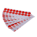 900pcs Self Adhesive Target Paster, Shooting Splatter Stickers Patches Red