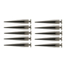 20Pack 7x40mm Cone Screw Studs  Spikes Rivet DIY Leathercraft Jeans Decor