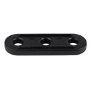 10Pcs Plastic Tent Guyline Bent Runners - Black