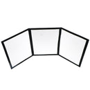 3-Way Mirror for Practice Poker Coin Technique Card Pad Magic Props Accessor Gw