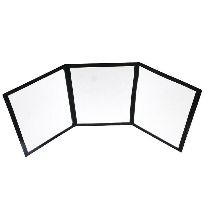 3-Way Mirror for Practice Poker Coin Technique Card Pad Magic Props Accessor Gw
