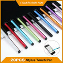 20x Capacitive Stylus Pens For Touch Screen Tablet Smartphone Cellphone iPad