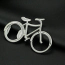 Zinc Alloy Bike Bicycle Keychain Bottle Soda Beer Cap Opener SALE Bar Kitch