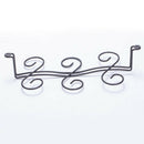 Red Wine Glass Rack Holder Stemware Goblet 6-Glass Hanging Under Cabinet