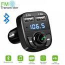 Bluetooth Handsfree Car Wireless FM MP3 Player Radio Adapter Dual USB Charger