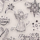 Christmas Stars Silicone Clear Stamp for DIY Scrapbooking/Photo Album Decor