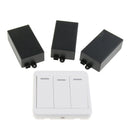 433Mhz Wireless RF Switch 164ft Long Range AC85-250V 3 Channel Wireless Remote
