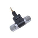3.5mm ECM-DS70P Electret Condenser Wireless Stereo Microphone For PC LJ&Camer LJ