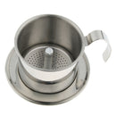 304 Stainless Steel Vietnamese Drip Coffee Filter Maker Pot Infuser for Home