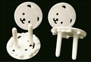 4 Pieces Child  Safety Bears  Power Board Socket  Plug Protective Covers Z