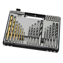 24pcs High Hardness Combination Drill Bit Set for Plastic, Metal, Concrete,
