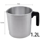 Wax Melting Pot Pouring Pitcher Jug Large Stainless Steel Pot Candle Soap Making