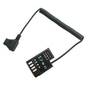 DC5.5x2.1mm DMW-DCC12 Dummy Battery+D-TAP Adapter Spring Wire for Panasonic