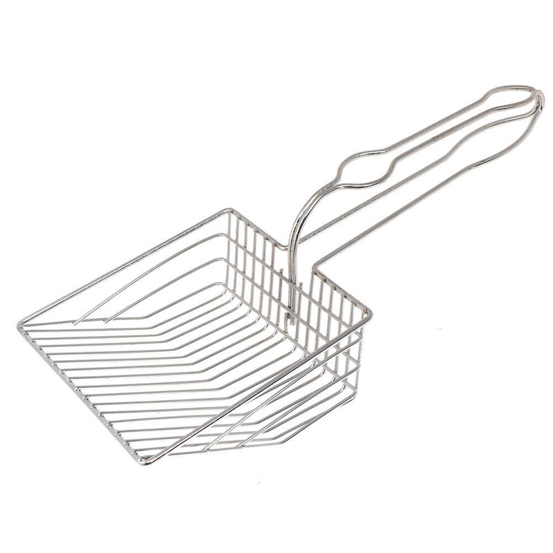 Cat Litter Scoop Metal Waste Scooper Poop Pet Sand Shovel Cleaning Tool OZ