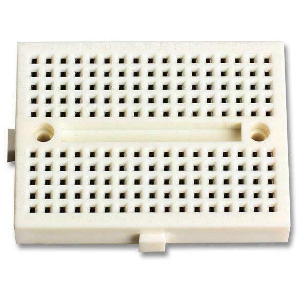 Mini Nickel Plating Breadboard 170 Tie-points for Arduino Shield White A#S