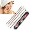 4Pcs/set Pimple Blemish Blackhead Comedone Acne Extractor Tool Remo H1D6 Ne J7N6