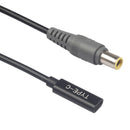 USB 3.1 Type C USB-C To DC Plug PD Charging Cable For Lenovo Thinkpad X61S R61