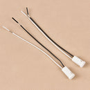 10PCS/LOT G4 Base g4 Socket plug ceramic g4 Holder Head Wire Connector 10cm TO