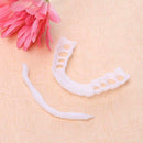 Reusable Teeth Cover Adjust Flex Whitening False Teeth Fits Dental Care (A) A