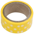 15mm Dot Print Washi DIY Masking Paper Roll Tape Decorative Adhesive Sticke