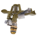 Zinc Alloy Impact Sprinkler Garden Lawn Plant Watering Irrigation Spray Head