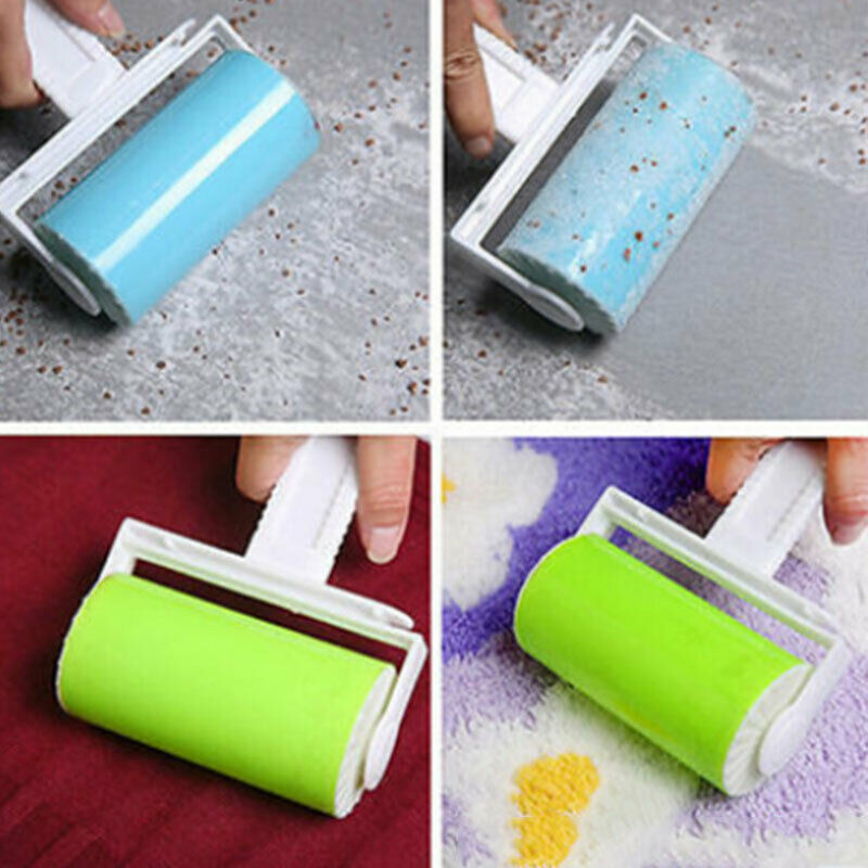 Washable Sticky Cleaner Lint Roller Clothing Dust Hair Remover Brush Reusable