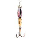 Metal Fishing Lures Spinner Spoon Baits Bass Crankbait Hook Tackle 9cm 16.5g New