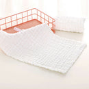 4pcs Burp Cloths Absorbent Facial Towels Soft For Baby Cotton Comfortable Unisex