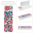 DIY Butterfly Special Shaped Diamond Painting 2 Grids Students Pencil Case