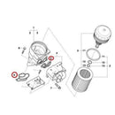 Oil FIlter Housing Gasket 11427508970 for BMW E46 E60N E81 E82