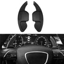 Shift Paddle Shifter Extension fit for Audi A3 A4L A5 A6 A7 A8 S5 Q5 Black