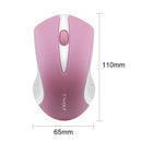 Q2 1200dpi Rechargeable Mouse Computer PC 2.4G Wireless Mute Mice (Pink)