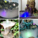 12 Led Lights 20Mm Single Head Ultrasonic Atomizer Air Humidifier Atomizing
