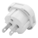EU Europe to US 4.8 Power Plug Converter Travel Wall Charger Socket Adapter