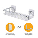 Shelf Shower Shelf Adhesive Aluminum Shower Caddy For Shampoo Holder Kitche I9E1