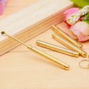 Folding type Golden Earwax Cleaner Ear Wax Removal Tools Ear Spoon Attac OZ