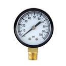 0-100psi Mini Dial Air Compressor Meter Hydraulic Pressure Gauge Gage