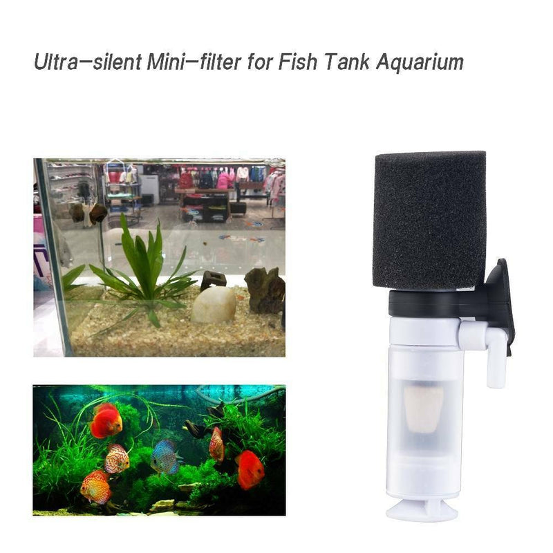 Aquarium Air Pump Mute Mini Pneumatic Filter Oxygen Pump Skimmer Fish Tank