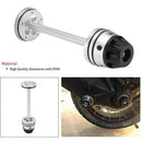 1 Pcs Motorcycle Rear Wheel Axle Fork Wheel Protector Crash Slider, for BMW