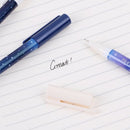 3Pcs 0.35mm Sky Starry Gel Pen Office Students Writing Stationery Signature Pens