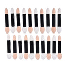 20pcs Nail Mirror Glitter Brush Sponge Puff Eyeshadow Stick Makeup Manic- OZ