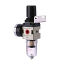 Copper Spray Gun Air Pressure Regulator Gauge In-line Water Trap Filter A