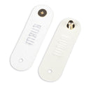 3pcs Reusable Cable Ties Cord Hook & Loop for Earphone Cable Charger White