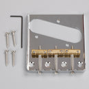 telecaster bridge with steel saddles & screws tele M&E