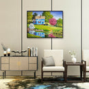 Full Round Drill 5D DIY Diamond Painting House Wall Picture Mosaic (B122)