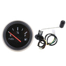 Universal Truck Marine 2" Fuel Level Gauge Meter with Sensor Kit LED Display