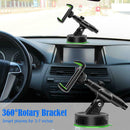 360 Rotatable Dashboard Sucker Bracket Car Holder for 3-7 inch Smart Phone