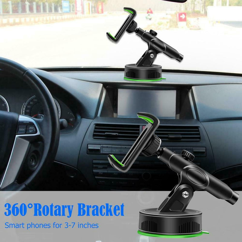 360 Rotatable Dashboard Sucker Bracket Car Holder for 3-7 inch Smart Phone
